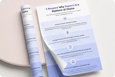5 Reasons Why Experro is a Platform of Choice