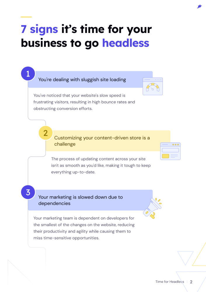 7 Signs Your Business Should Go Headless page 2