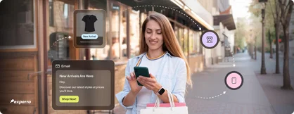 A blog by Experro on Omnichannel customer journey
