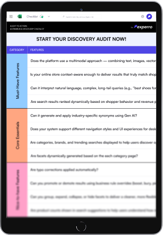 Start Your Search & Discovery Audit Today