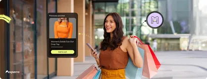 Banner image of a detailed blog on omnichannel personalization by Experro