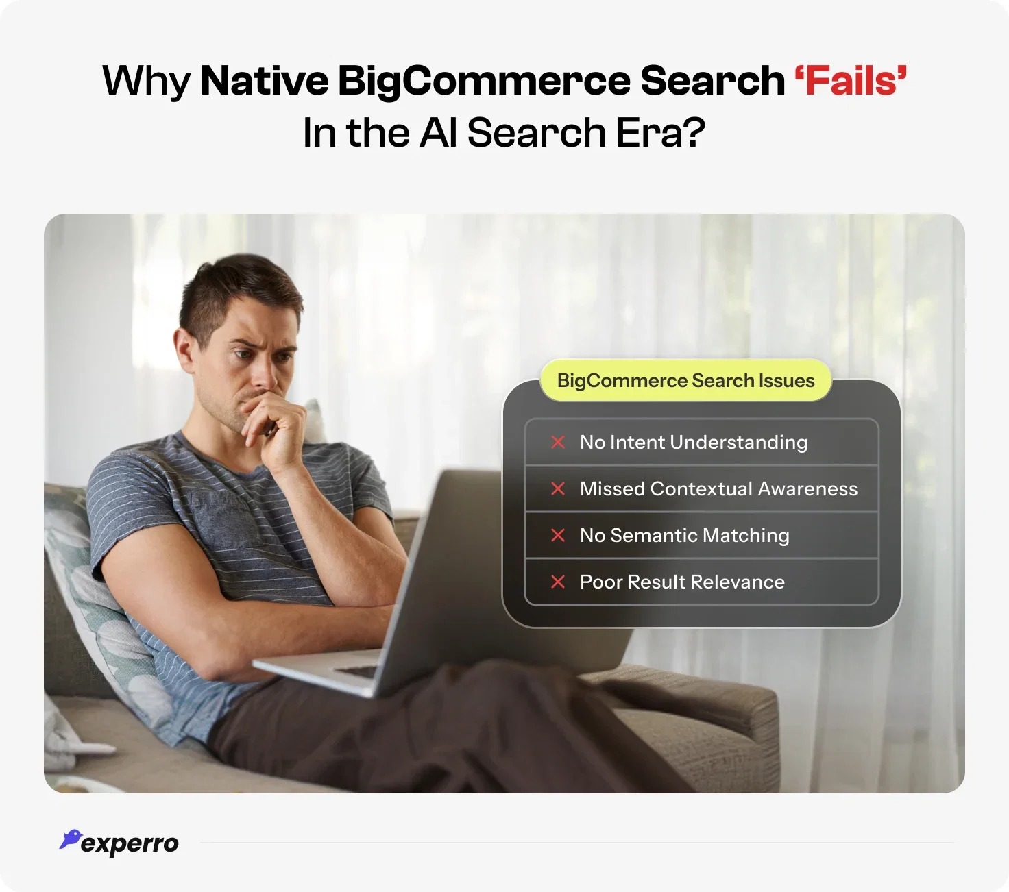 BigCommerce search fails in the era of Generative AI search explained