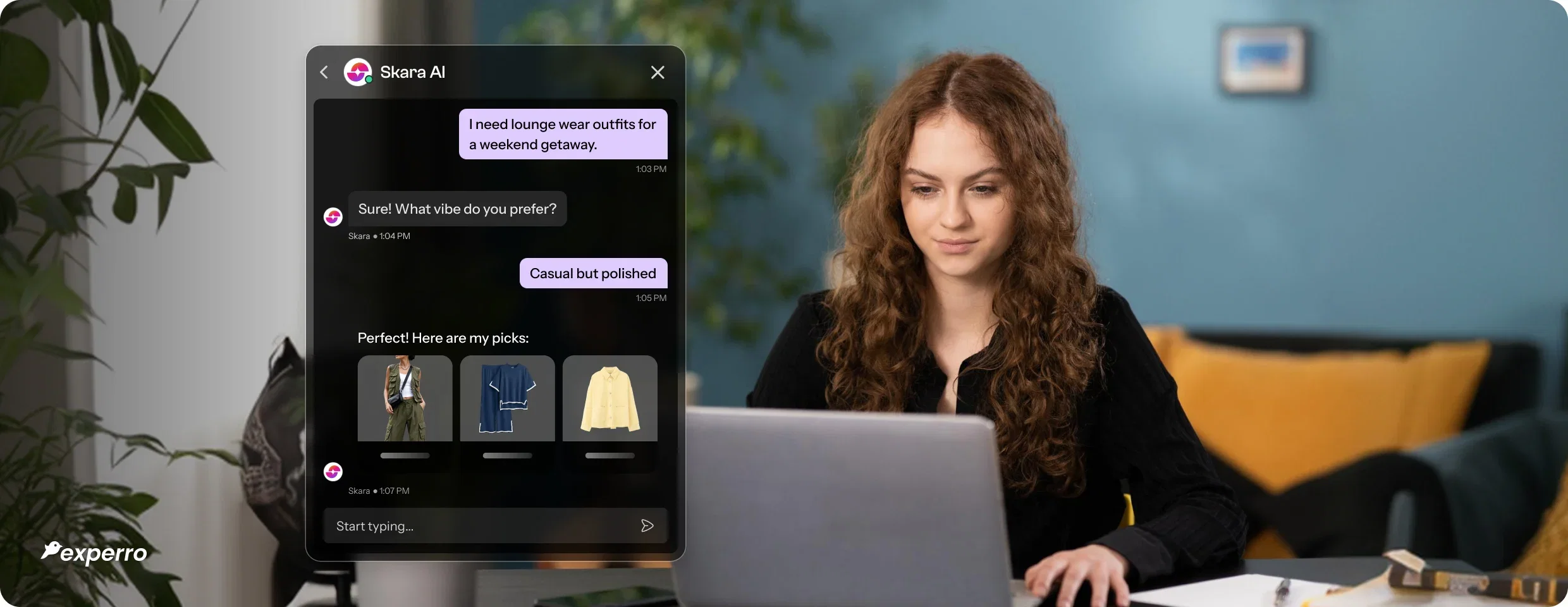 Blog by Experro on role of conversational AI in eCommerce front Blog by Experro on role of conversational AI in eCommerce front