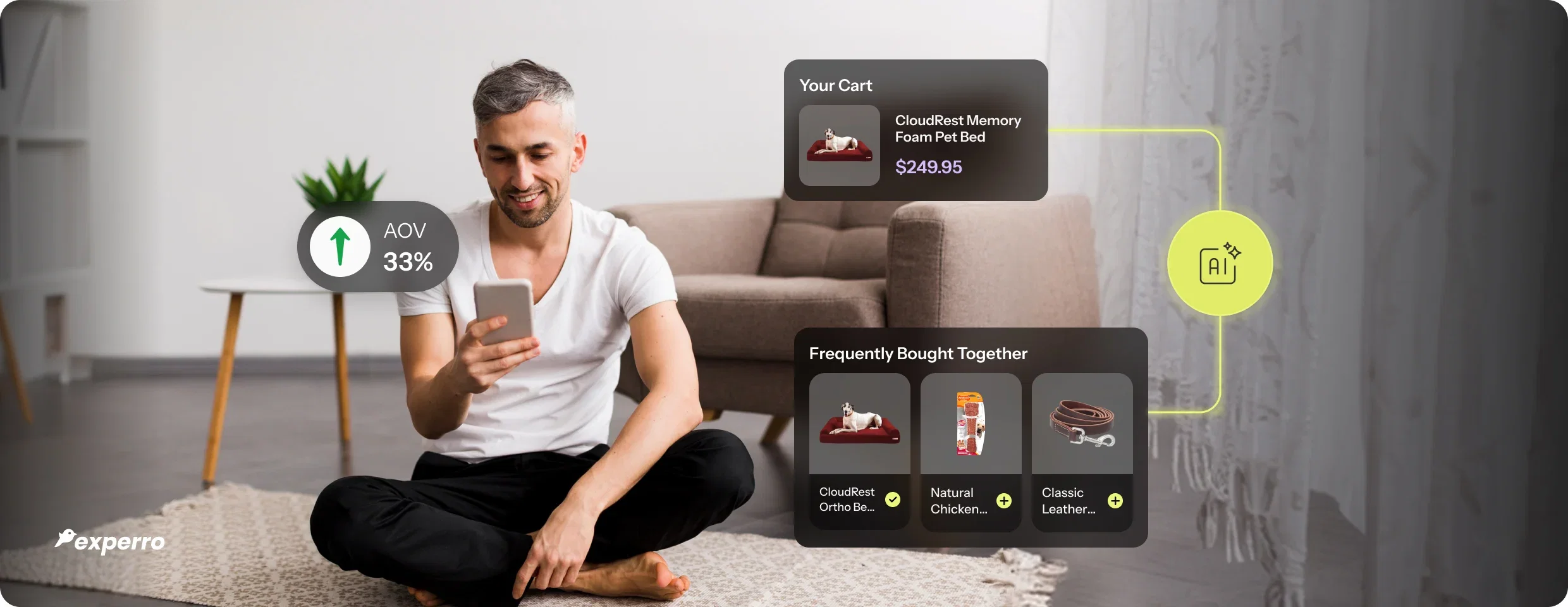 Blog by Experro on types of Recommendations like upselling and cross-selling that help e-stores to increase sales