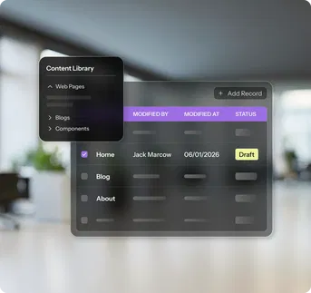 Centralize All Content in One Place Centralize All Content in One Place