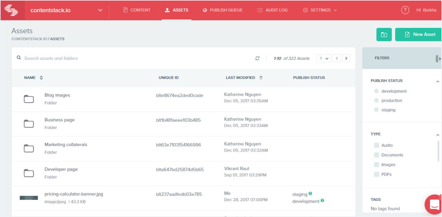 Contentstack Headless CMS