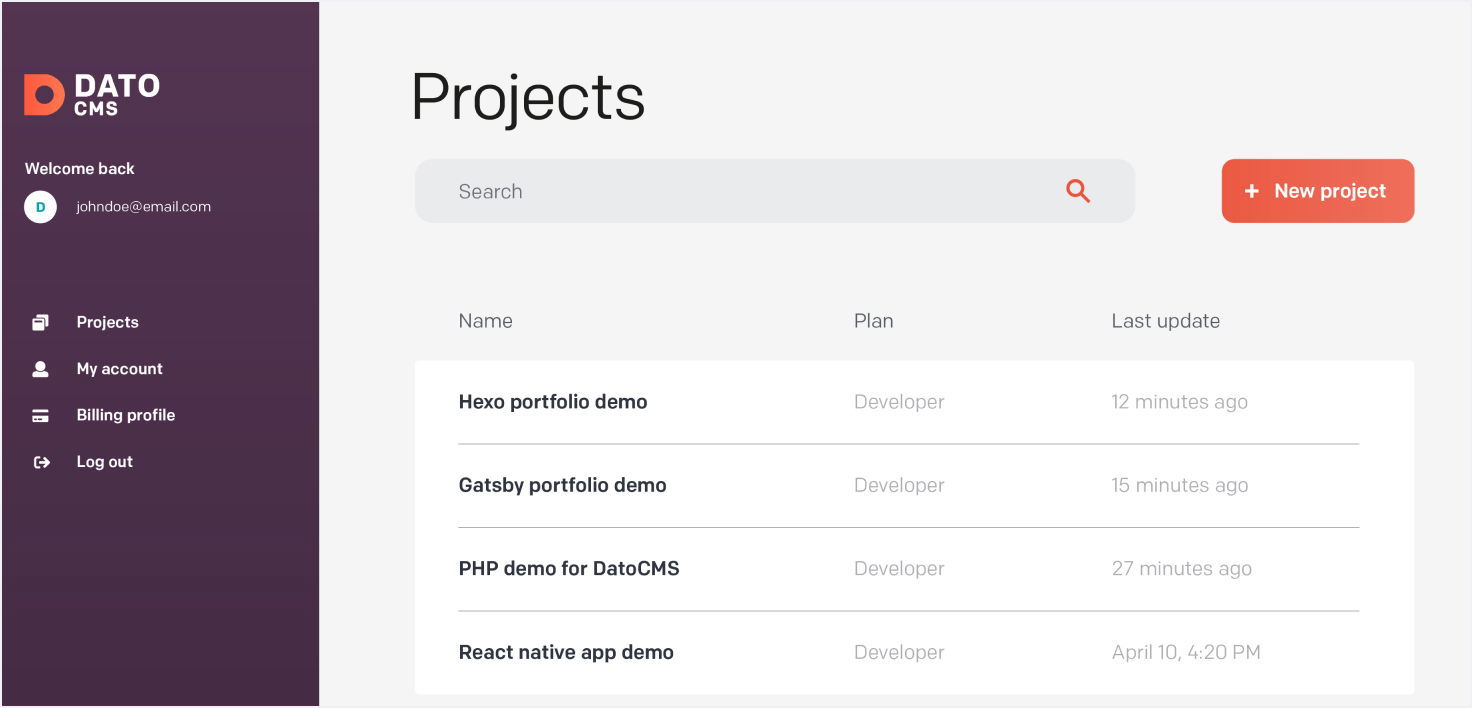 DatoCMS Headless CMS