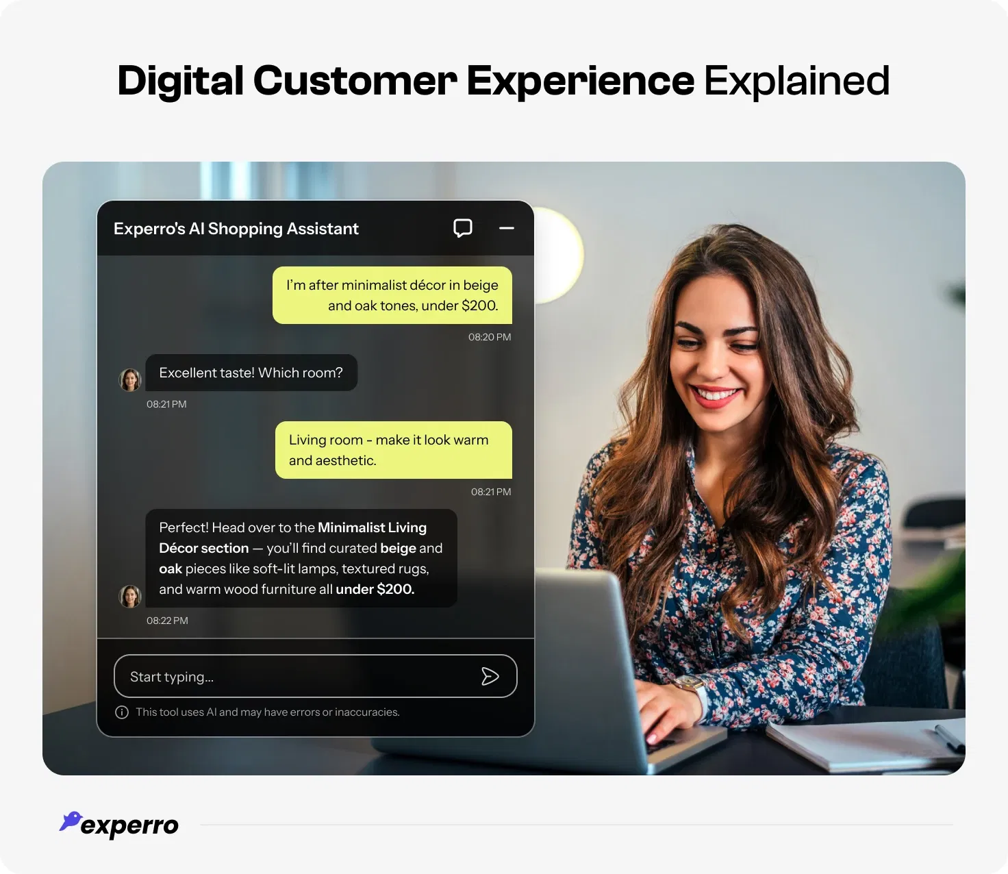 Digital Customer Experience explained with chat example Digital Customer Experience explained with chat example