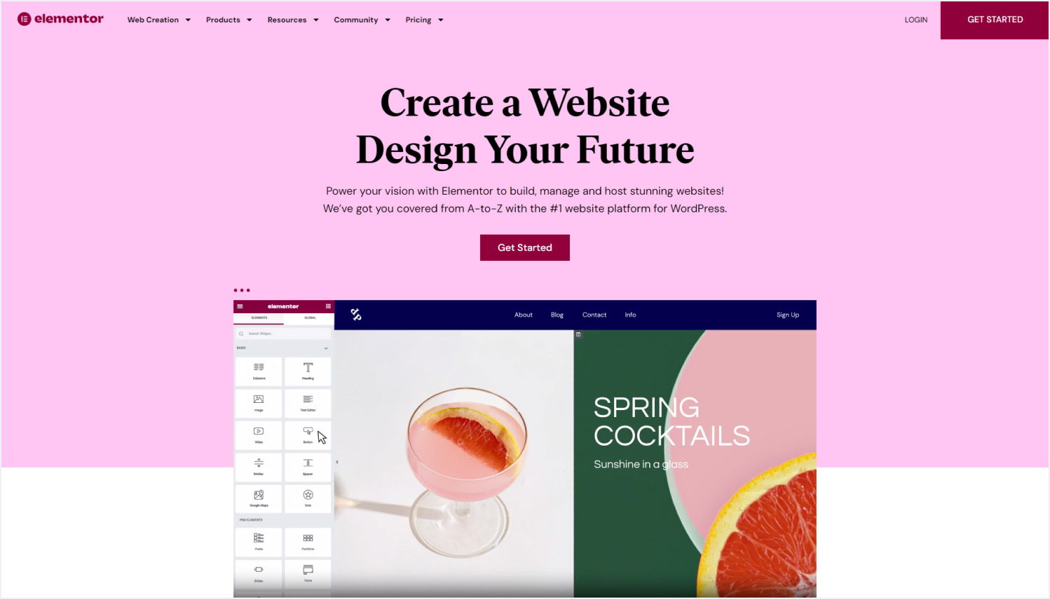 Elementor Drag and Drop Website Builder