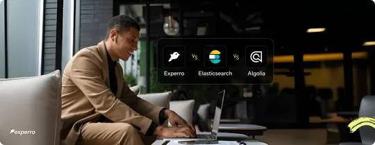 Expero vs ES vs Algolia