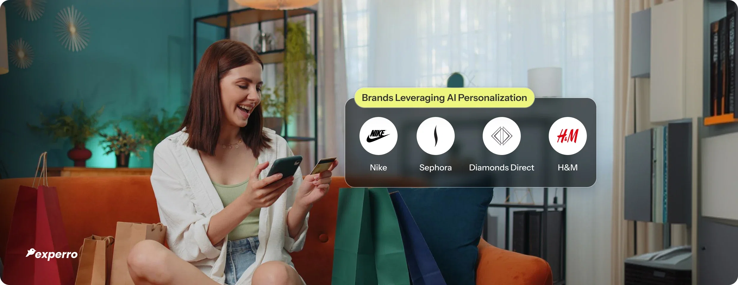 Experro blog on top eCommerce personalization examples from leading brands