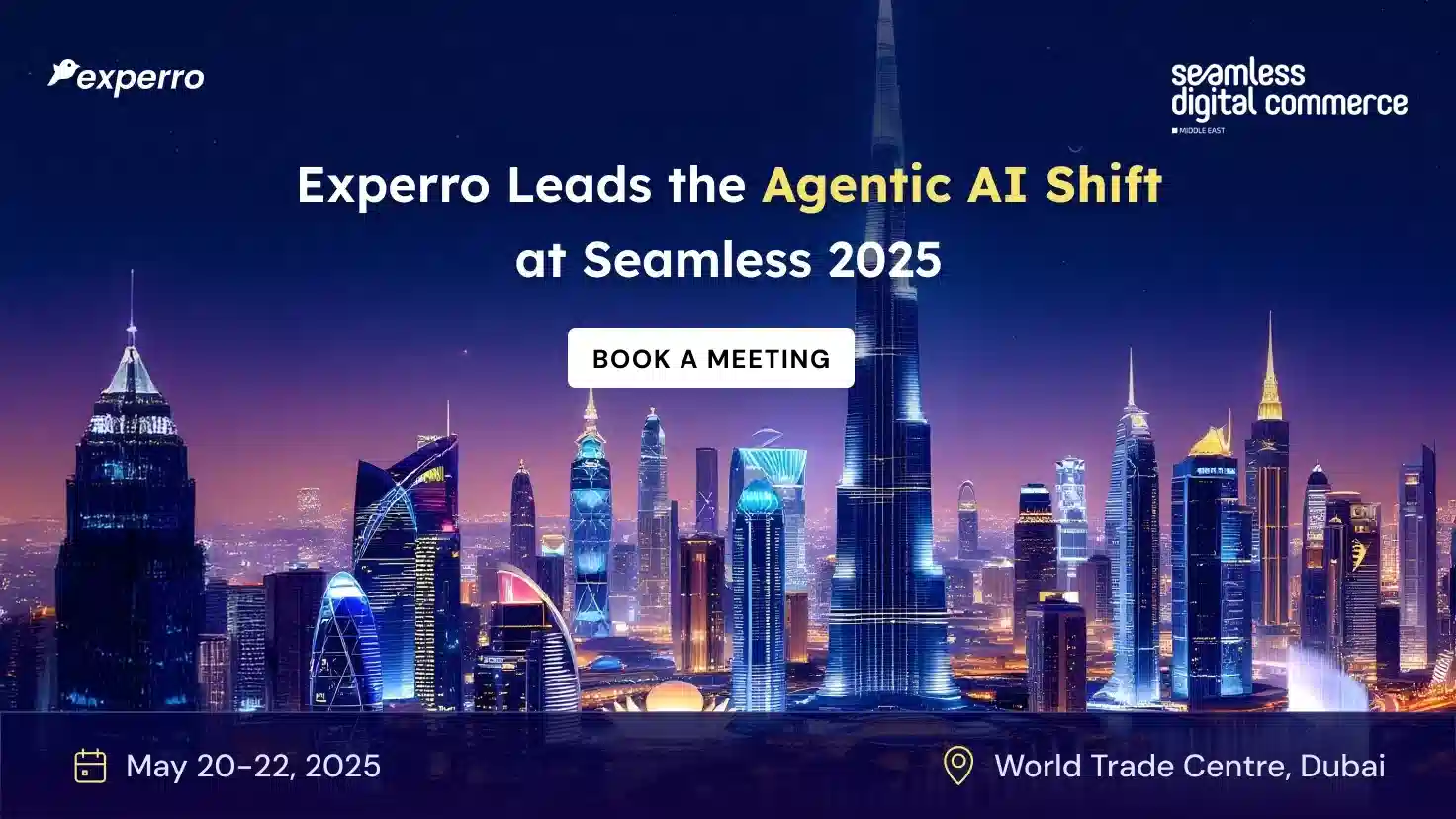Boosting Commerce with Experro’s Agentic AI at Seamless 2025 Boosting Commerce with Experro’s Agentic AI at Seamless 2025