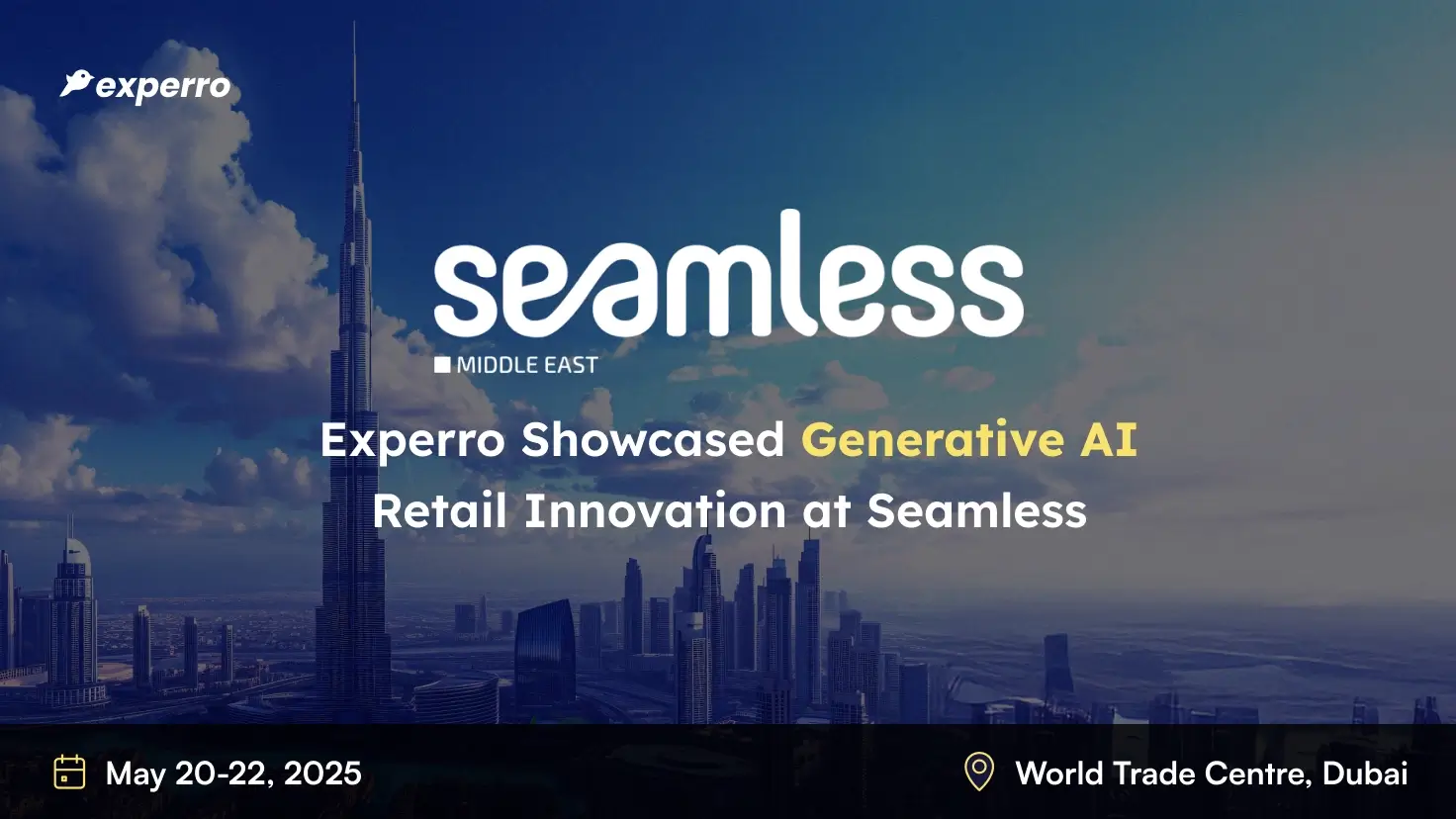 Experro’s AI-First Vision for Unified Commerce at Seamless 2025