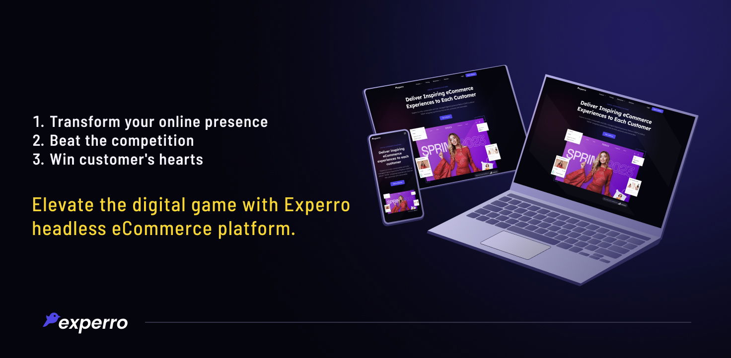 Elevate Digital Presence with Experro Headless eCommerce 