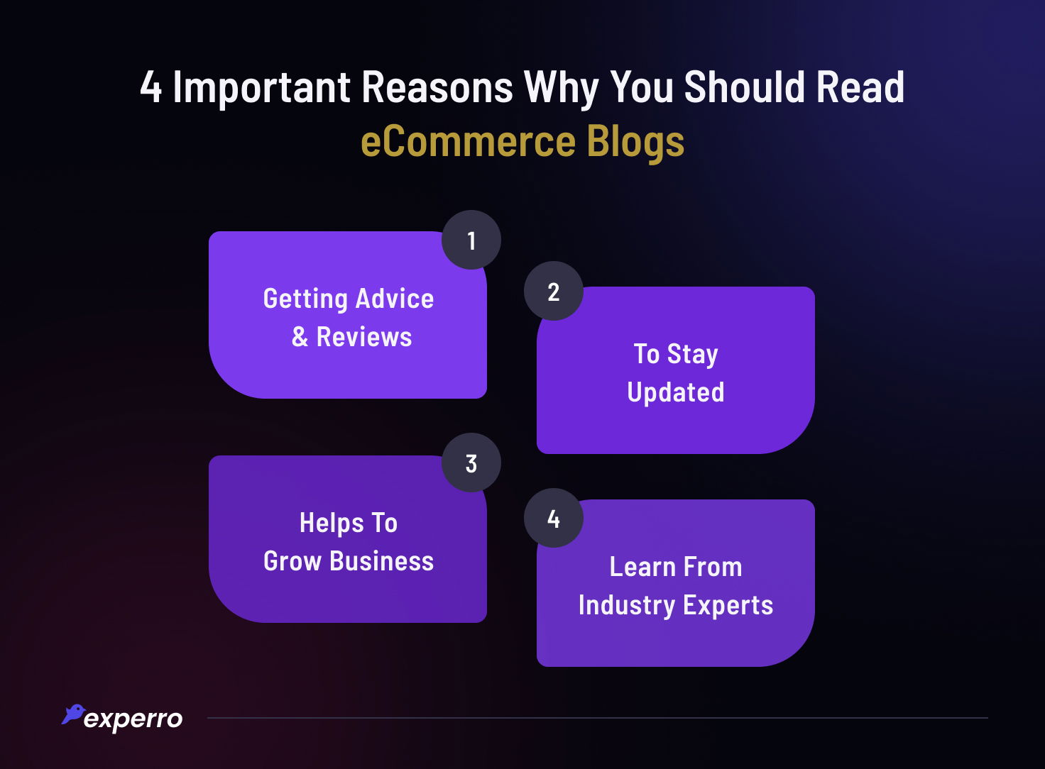 Reasons To Read eCommerce Blogs Reasons To Read eCommerce Blogs