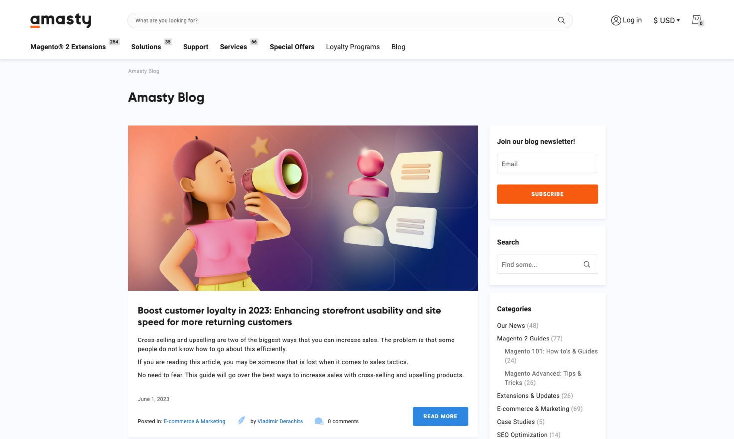 Amasty Blog Amasty Blog