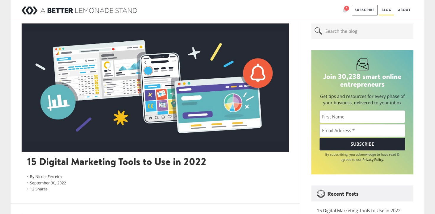 A Better Lemonade Stands Blog A Better Lemonade Stands Blog