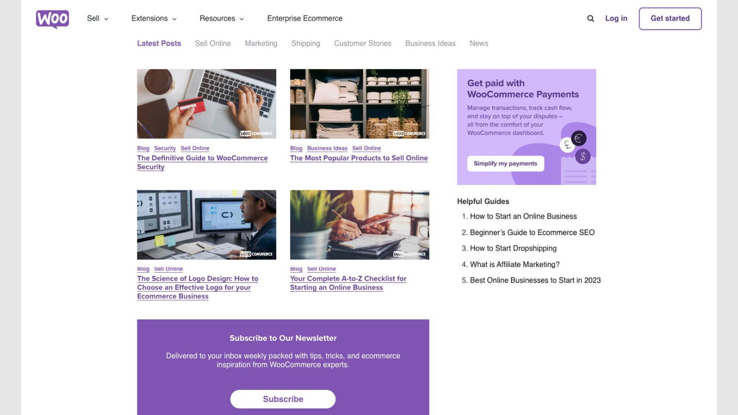 Woo Commerce Blog Woo Commerce Blog