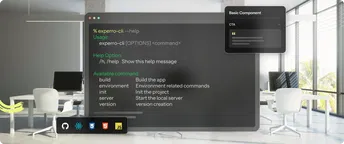 front-end hosting bannner
