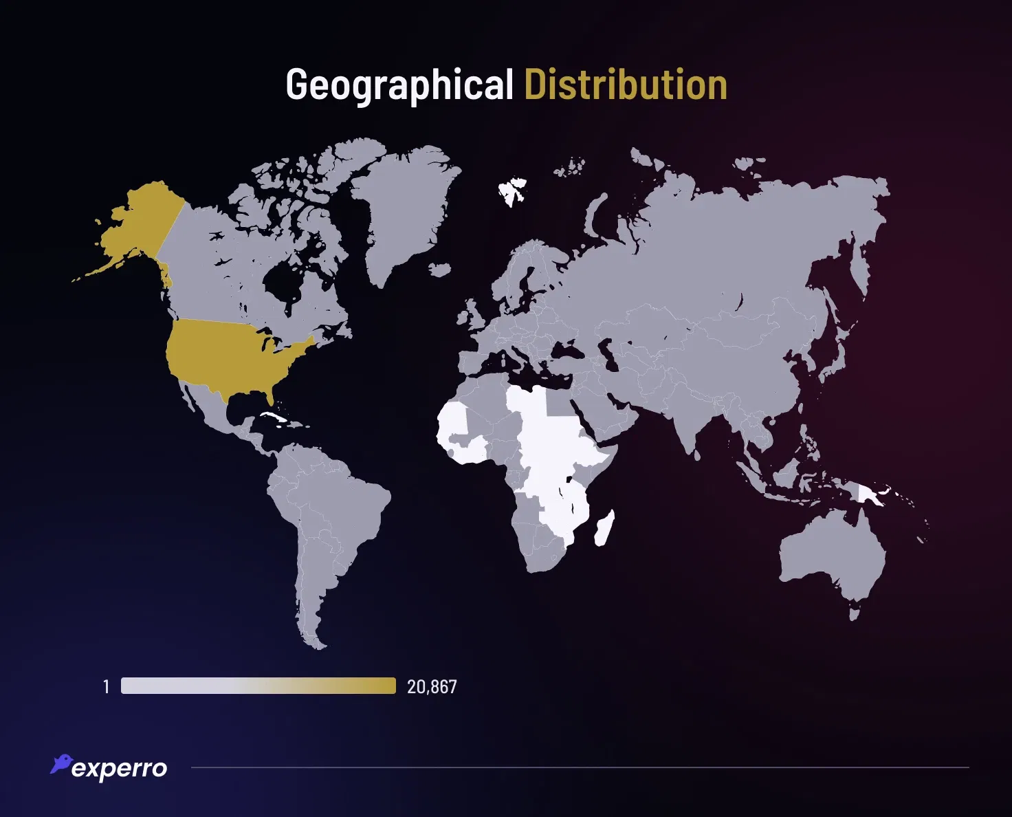 Geographical Distribution of Headless CMS