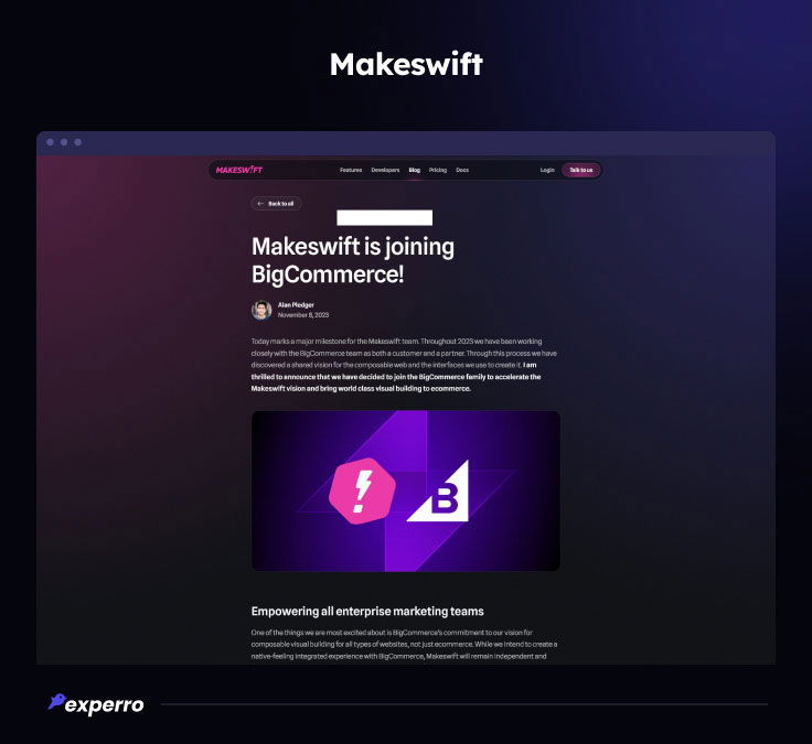 BigCommerce Website Builder BigCommerce Website Builder