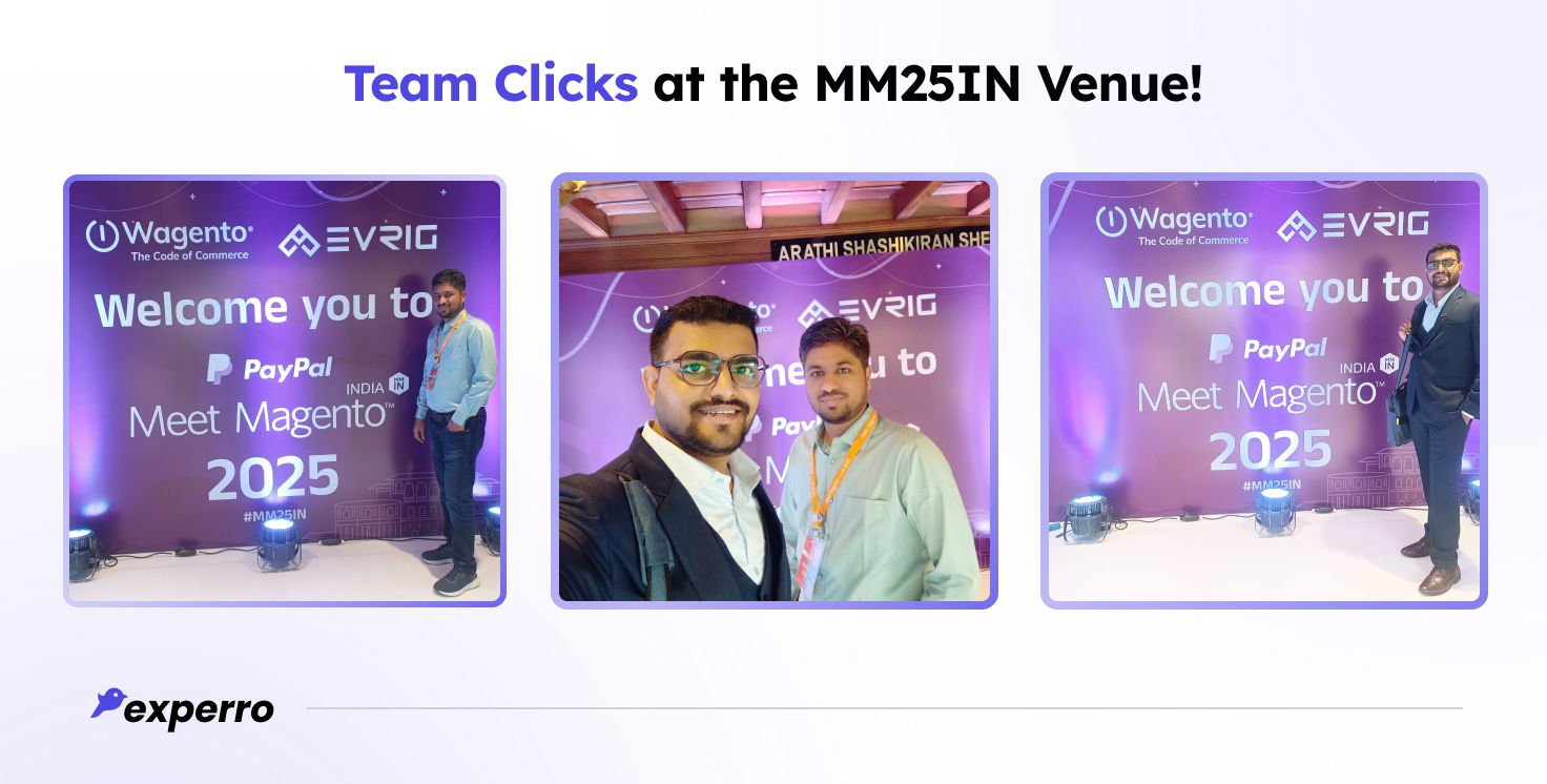 Team Clicks at the MM25IN Venue! Team Clicks at the MM25IN Venue!