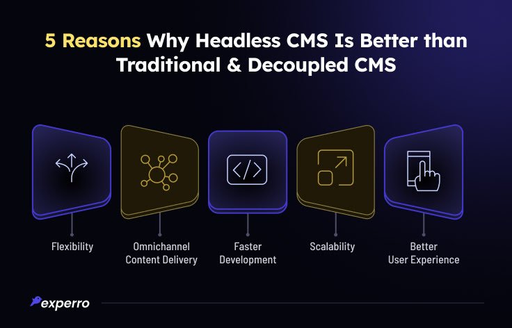 Reasons Why Headless CMS is Better Than Traditional & Decoupled CMS