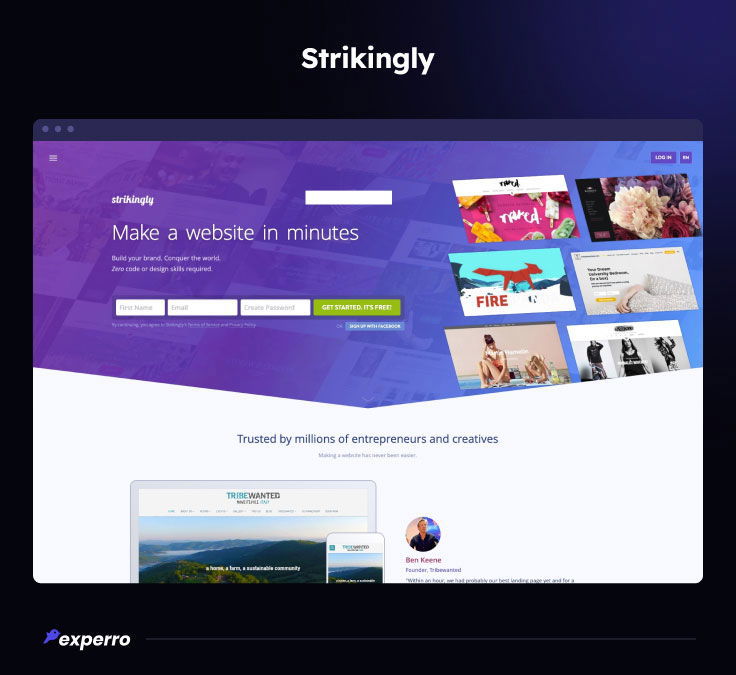 Strikingly Website Builder Strikingly Website Builder