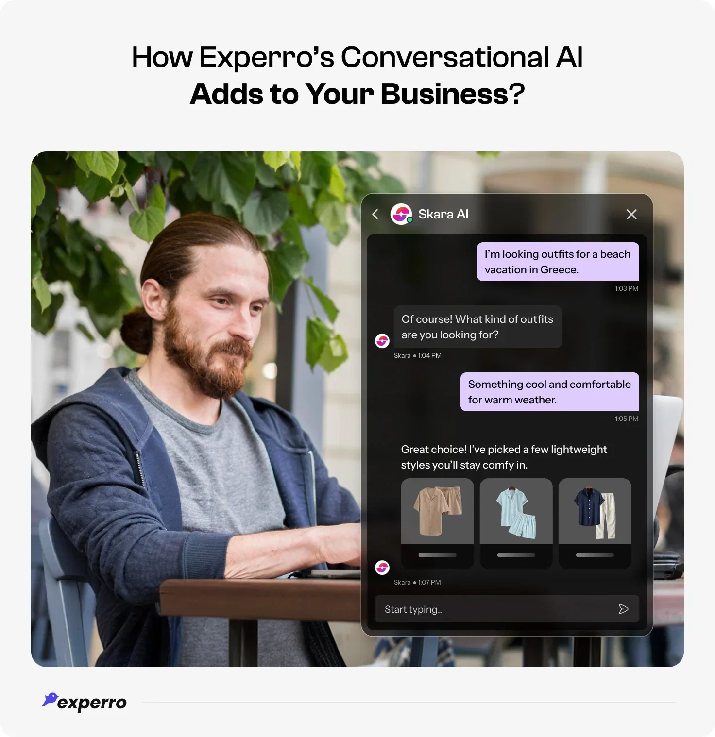 Impact of Conversational AI by Experro adding to business strength and growth