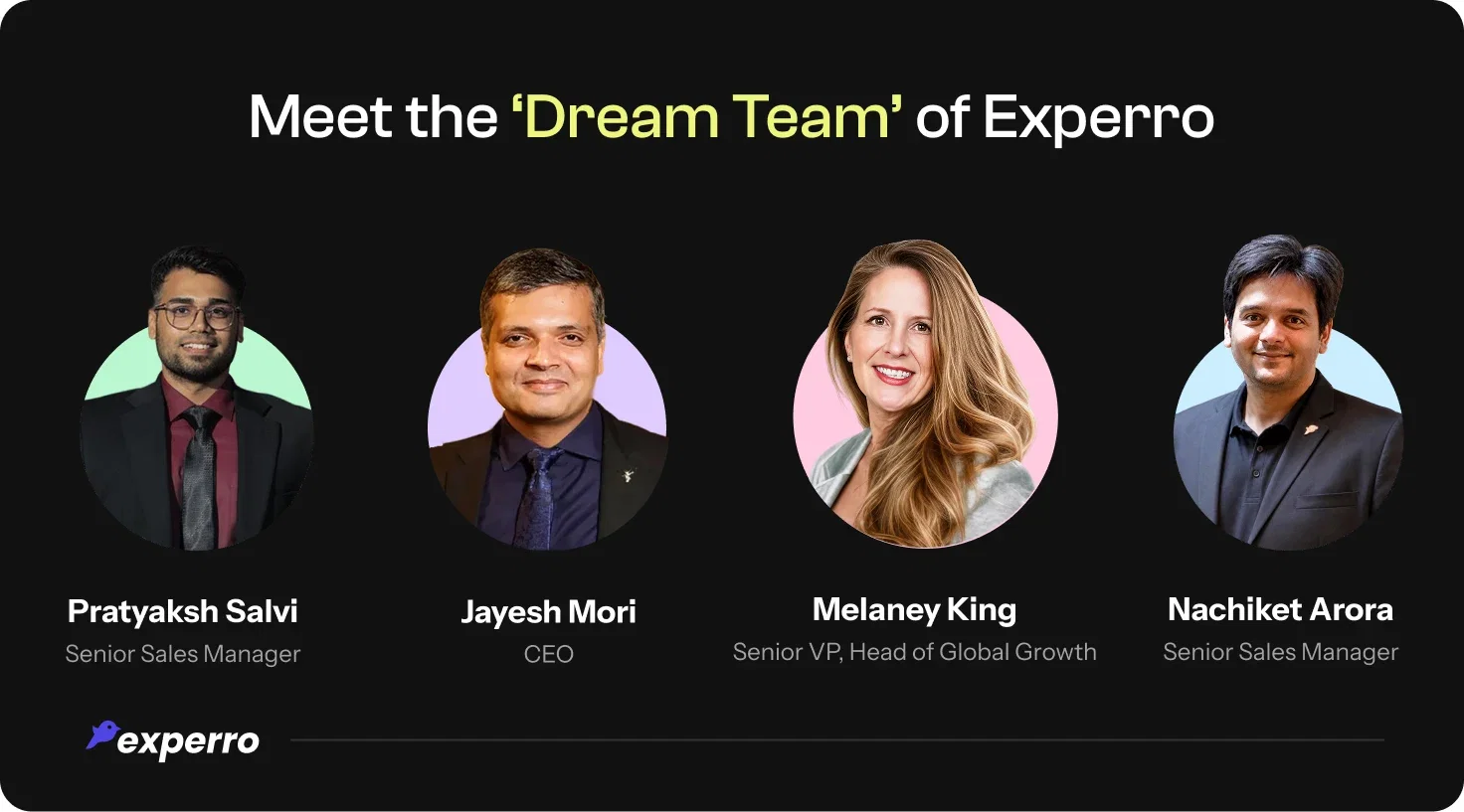 Meet the Dream Team of Experro in London