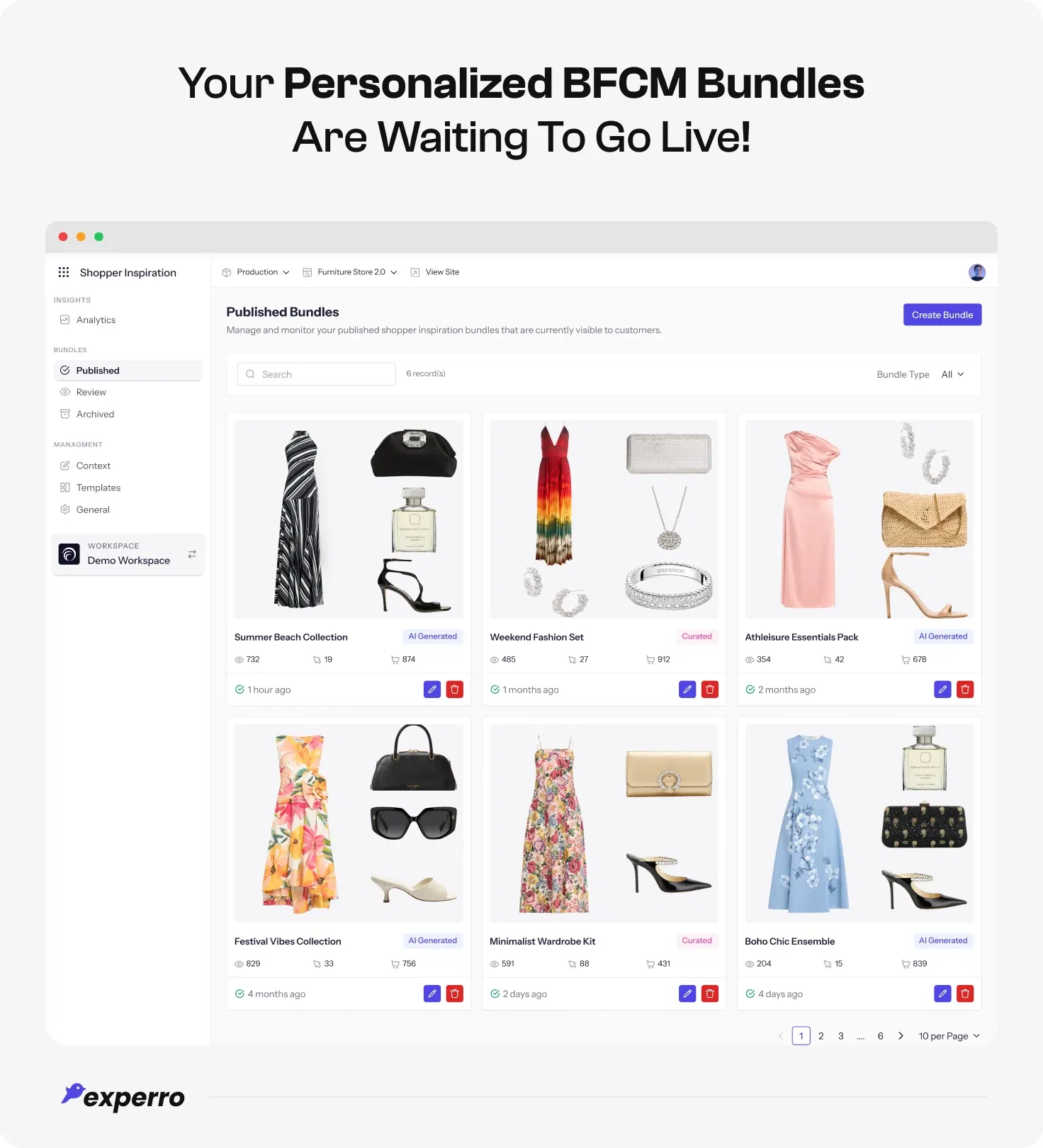 Personalize Your Product Offerings with Experro
