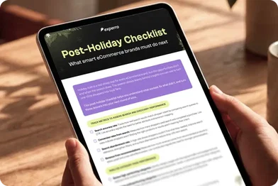 Post Holiday Checklist