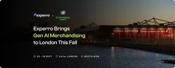 press release about Experro sponsoring in eCommerce Expo London