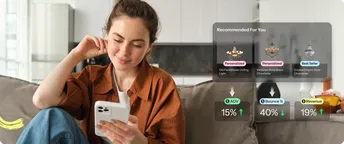 Boost AOV and drive upsells with <br /> AI-powered product recommendations