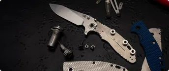 rick hinderer knives banner