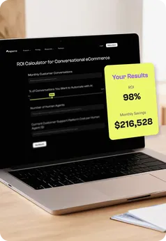 ROI Calculator for Conversational eCommerce