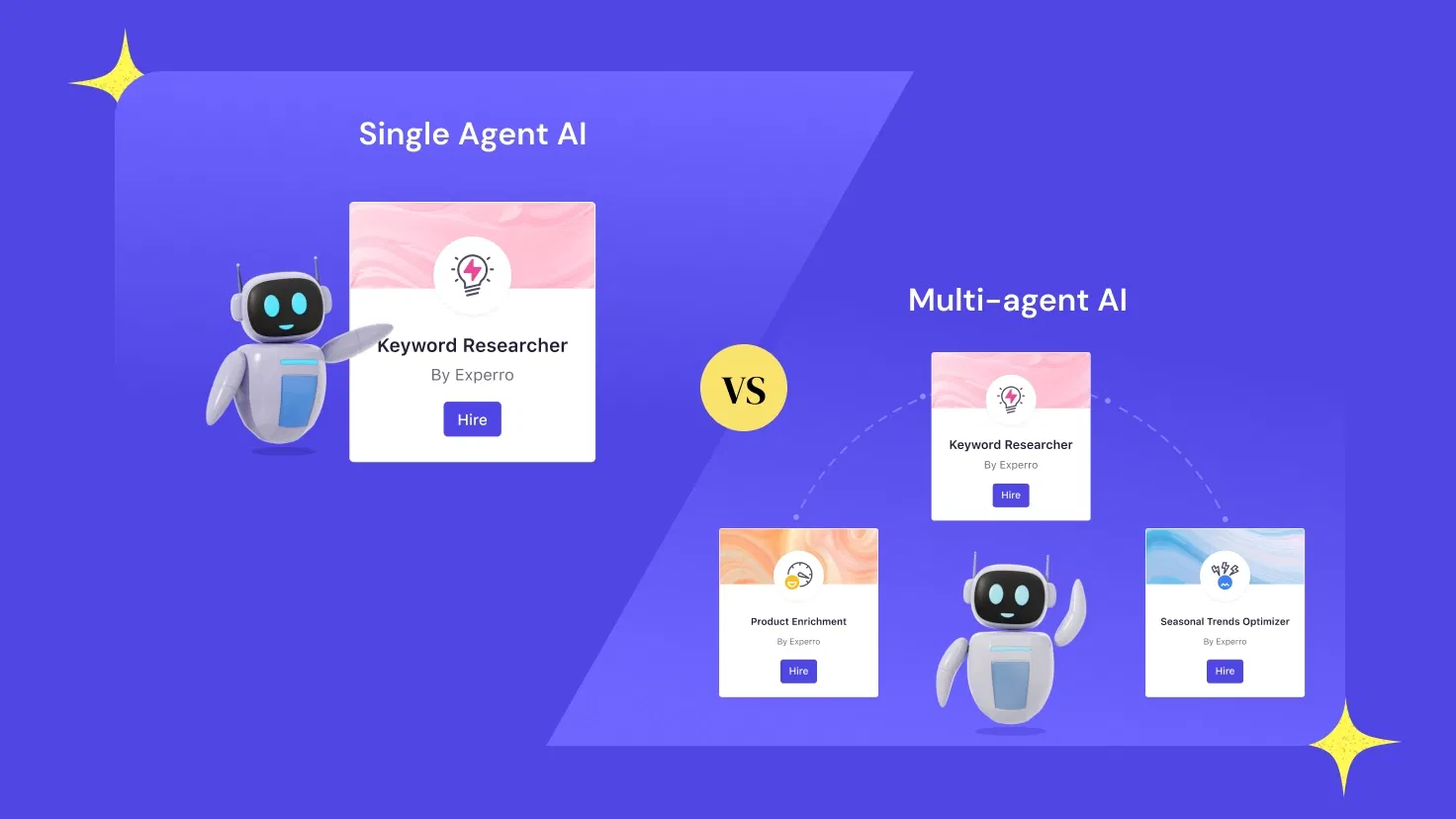 Single Agent vs Multi-Agent Single Agent vs Multi-Agent