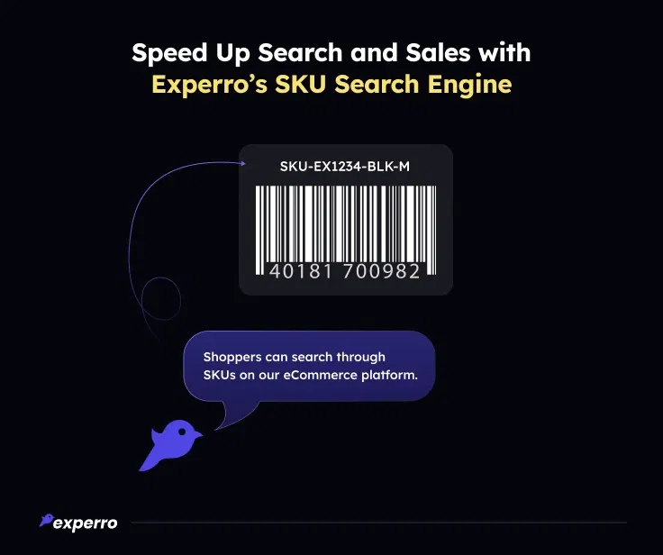 SKU Search Engine by Experro SKU Search Engine by Experro