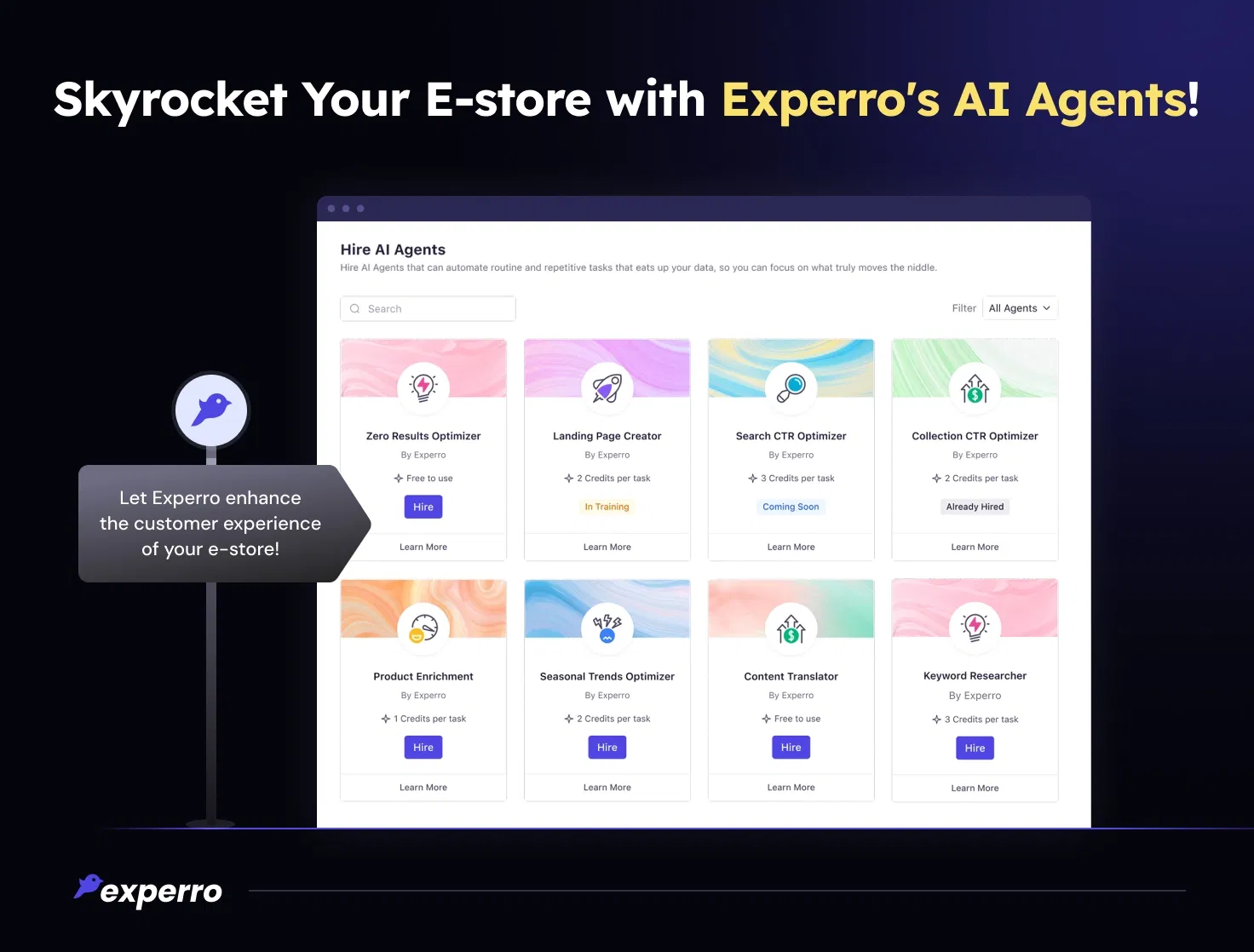 Skyrocket Your Business with Experro AI Agents Skyrocket Your Business with Experro AI Agents