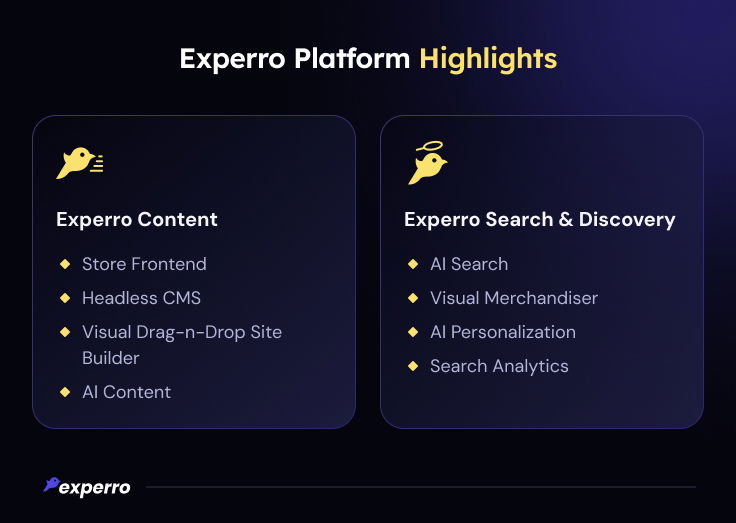 Experro - A DXP Experro - A DXP