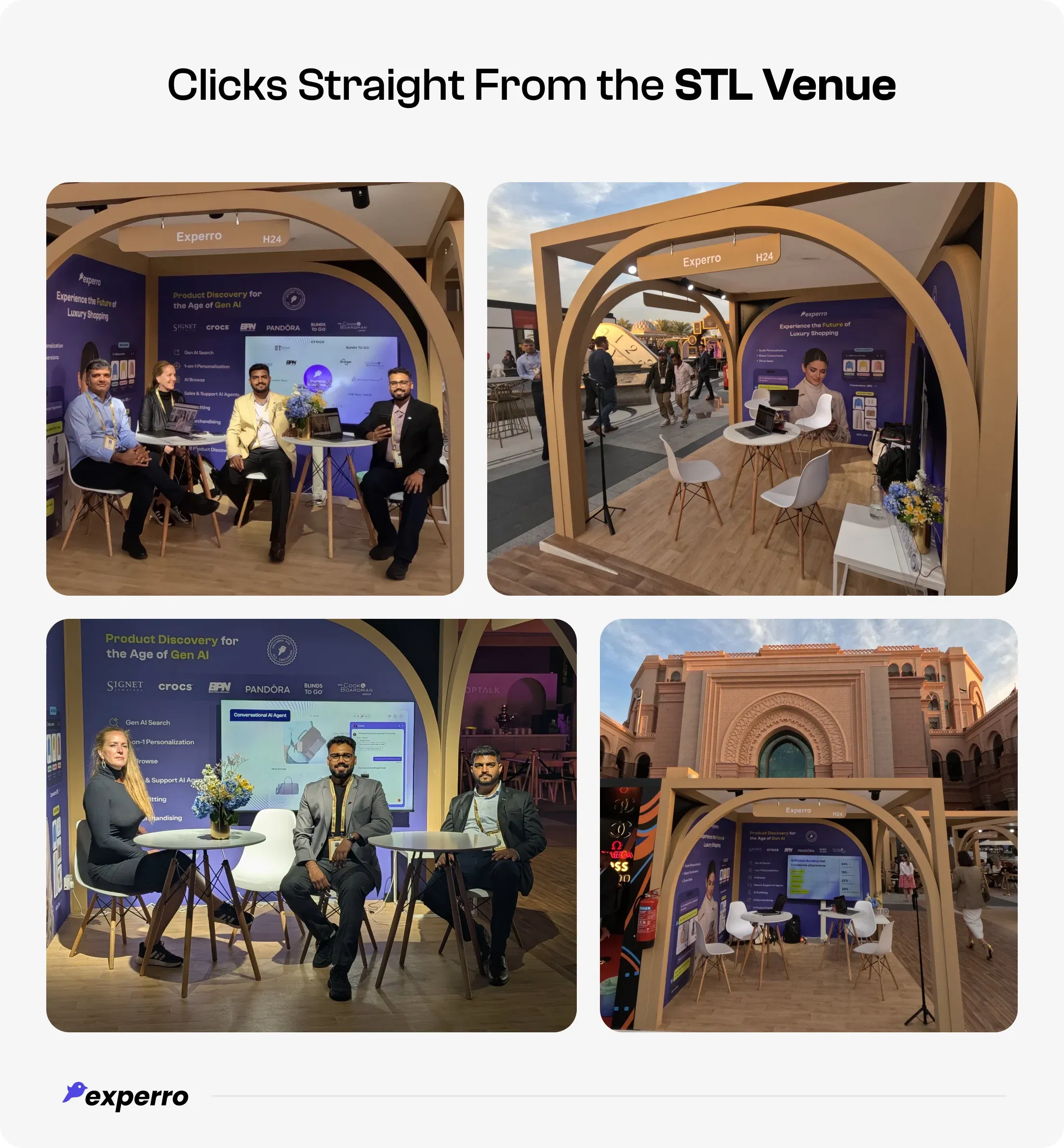 Team Experro Clicks At STL 2026 Booth