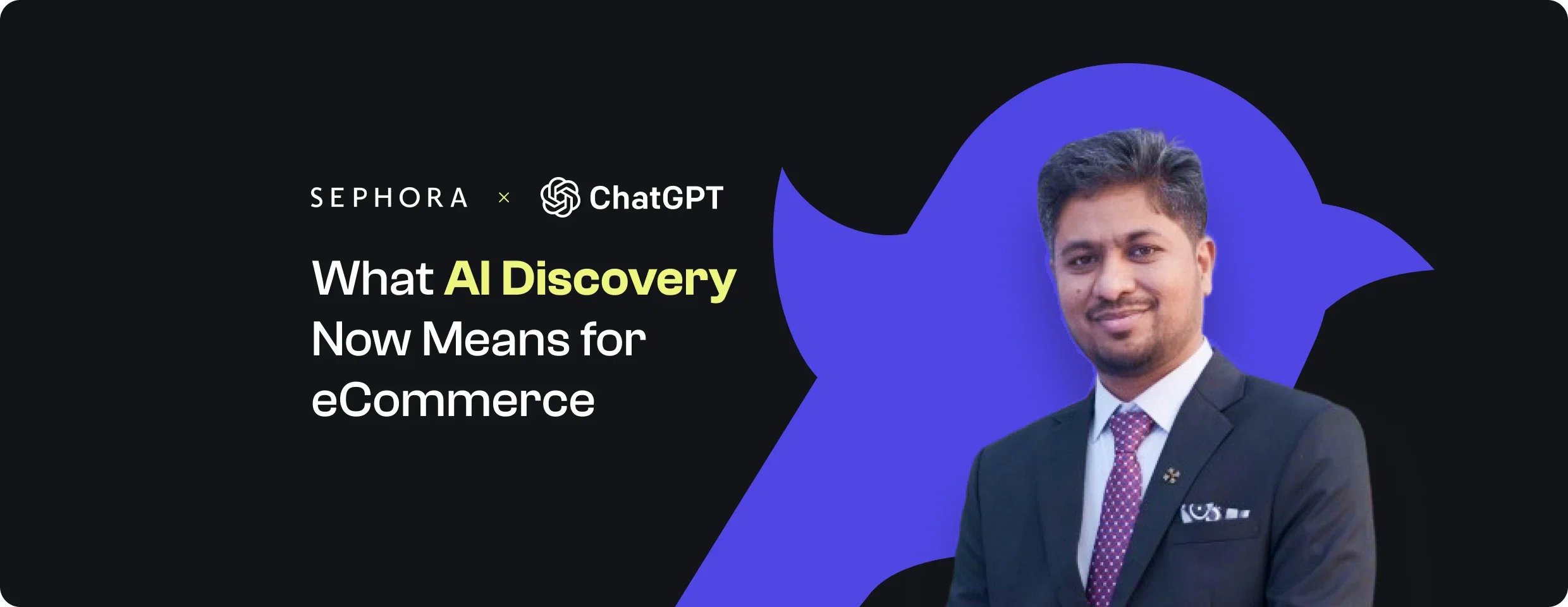 Thought Leadership Article by an ecommerce leader about tranformation of AI product discovery