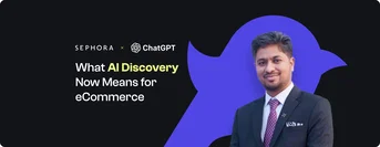 Thought Leadership Article by an ecommerce leader about tranformation of AI product discovery