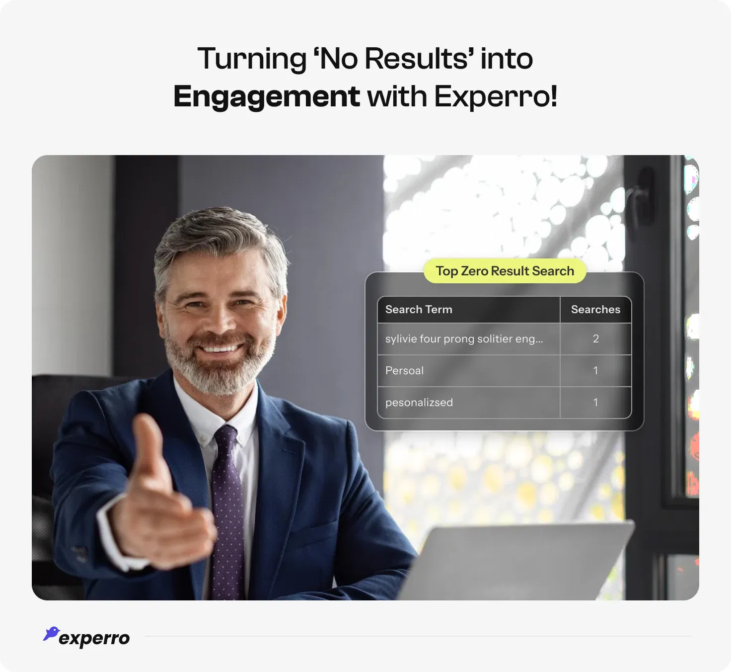 Turn Your No Results Page Into an Opportunity With Experro Turn Your No Results Page Into an Opportunity With Experro