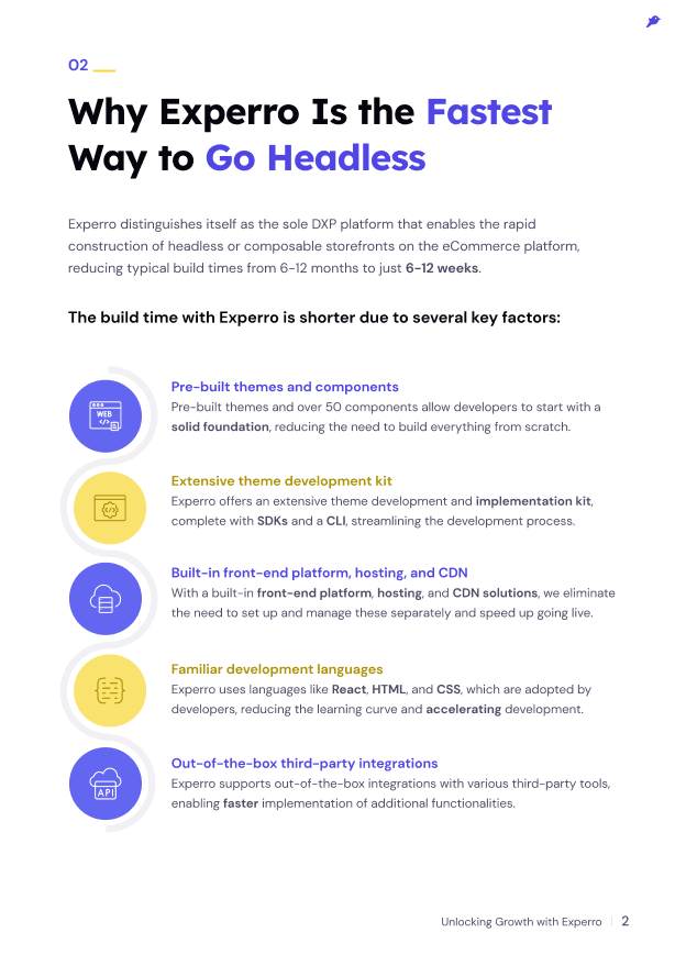 Unlocking Growth with Experro page 2