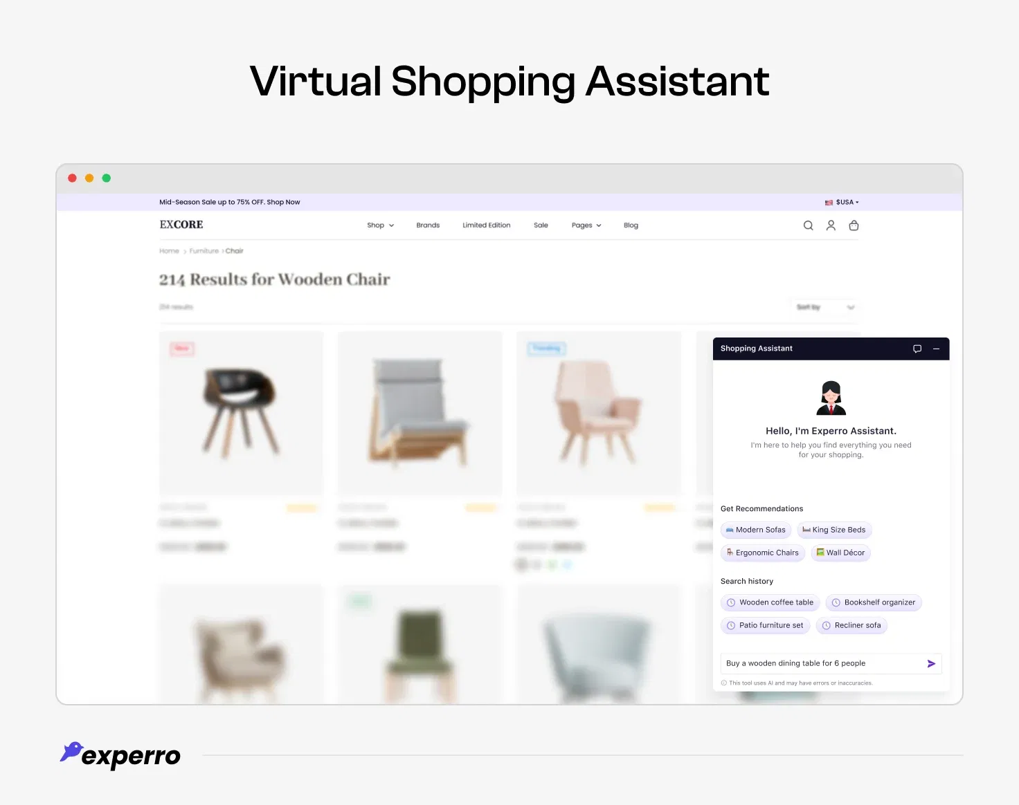 Virtual Shopping Assistant By Experro Virtual Shopping Assistant By Experro