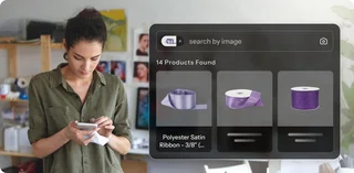 Visual Search for easy purchasing of desired art and craft materials