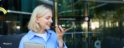 Voice search capability in online shopping is a must have today Voice search capability in online shopping is a must have today