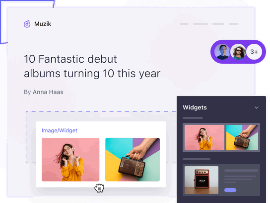 Intuitive and easy editing experience for all users Intuitive and easy editing experience for all users