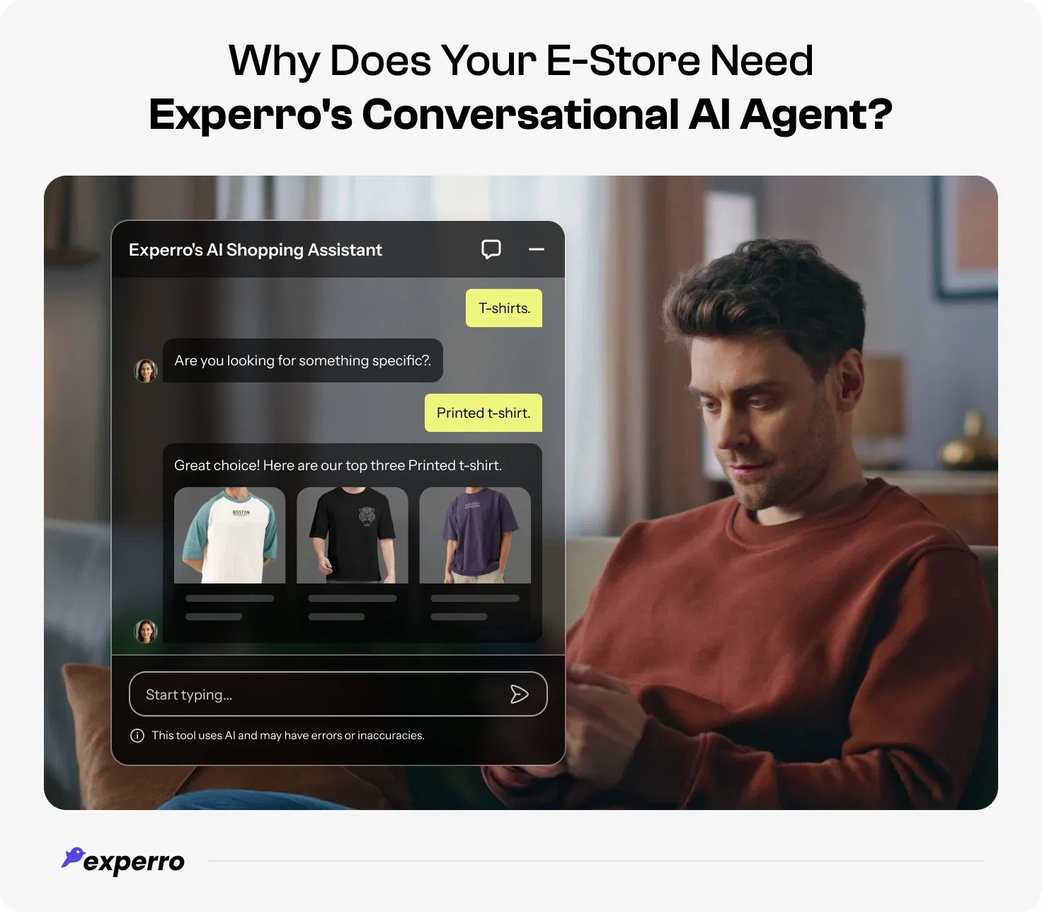 Your E-store Requires a Conversational AI Agent by Experro